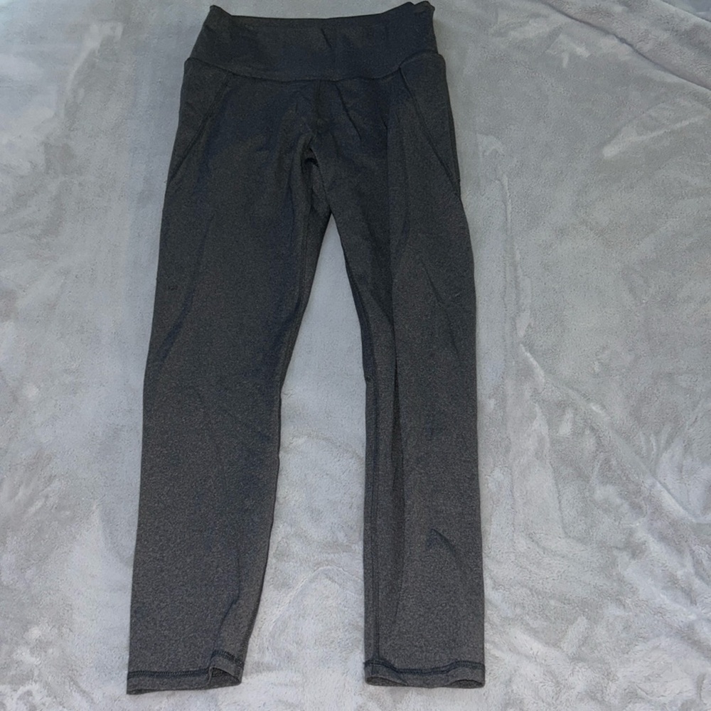 Mono B legging gray super soft stretch pants women's XL